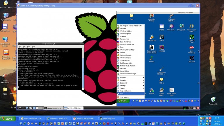 Raspberry Raspbian VNC